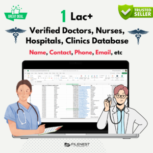doctors, hospitals, nurses, clinicals database